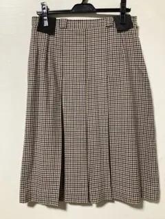 Aquascutum OF LONDON England製 チェックスカート