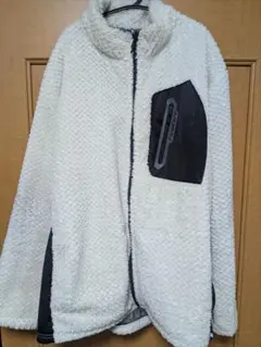 ワークマン ダイヤフリース裏アルミジャケット3 L ホワイト 完売品 キムタク