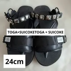 SUICOKE ×TOGA サンダル コンチョ付き ブラックのサムネイル