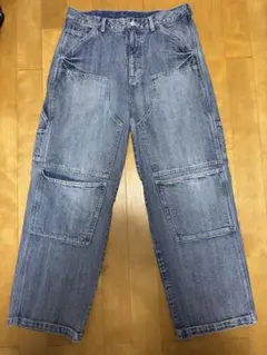 Pepe Jeans デニムパンツ 刺繍 bboy 40インチ - メルカリ