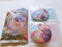 名探偵コナン　彩光キラキラ缶バッジコレクション　シークレット　怪盗キッド　毛利蘭