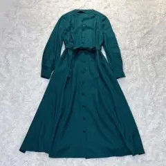アナイ ロイヤルブルーの半袖ロングワンピース - メルカリ