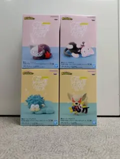 僕のヒーローアカデミア Fluffy Puffy フィギュア4点