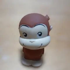 おさるのジョージ おおきなSOFVIMATES フィギュア - メルカリ