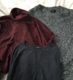 ZARA ニット セーター３枚セット
