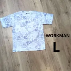 Tシャツ【L】 花柄 ボタニカル柄 ワークマンデイズ 総柄 カットソーのサムネイル