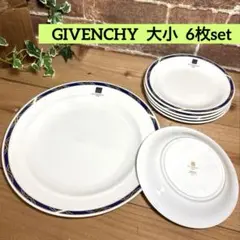 【美品】ジバンシー プレート 6枚セット 大皿 小皿 金彩 yamakaのサムネイル