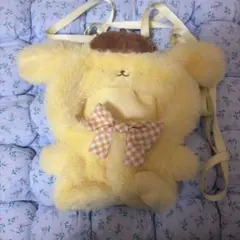 【激レア】美品ポムポムプリンぬいぐるみリュック平成レトロ当時物希少 激レア】美品ポムポムプリンぬいぐるみリュック平成レトロ当時物希少