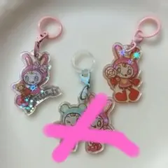 ナルミヤキャラクターズ めじるしチャーム メゾピアノ べリエちゃん 2個セット