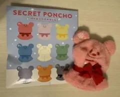 ディズニーストア シークレット ポンチョ 赤