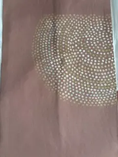 専用帯8219 ○小森草木染工房小森久草木染本場筑前博多織美波しじら栗