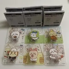 ちいかわ　アクリルシーンクリップ　6個セット