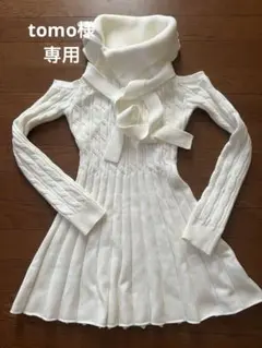 アメスリギャザーフレアミニワンピース darich WHT - メルカリ