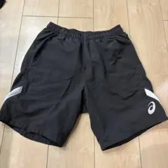 asics ブラック パンツ M