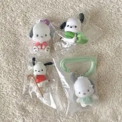 【即日匿名配送】ポチャッコ フィギュア4種