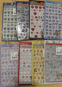 ［正規品］ディズニーmini 第一弾　ボンボンドロップシール コンプリート