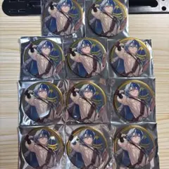 ボカロ　ピアプロ　KAITO カイト　メタリック　缶バッジ　11点セット　①