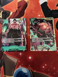 ワンピースカード　ゾロ　シークレット　セット　OP06-118