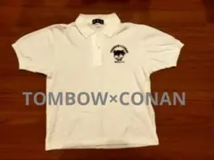 値下▼ 美品 TOMBOW×CONAN ポロシャツ ホワイト