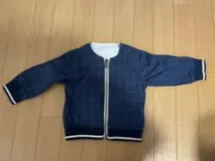 【新品・未使用】男の子 ベビーアウター　リバーシブル 80㎝