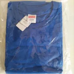 新品 supreme シュプリーム Lサイズ 半袖 Tシャツ 無地 USA製 青のサムネイル
