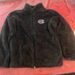 Champion フリースジャケット ブラック160
