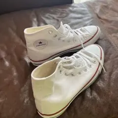 試着のみ　CONVERSE ALL STAR ホワイト ハイカット　26cm