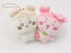 ちいかわ ぬいぱれっと ミルクいろ さくらいろマスコット 古本屋 カニちゃん