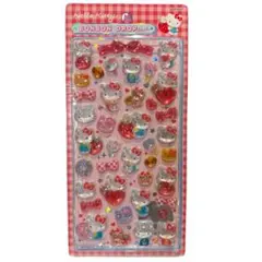 【正規品】第2弾 ハローキティ赤　ボンボンドロップシール　サンリオ