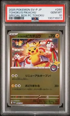 トウホクのピカチュウ