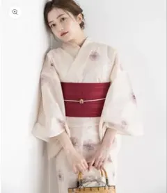 grace 薄桜色に牡丹 こだわり浴衣5点セット - メルカリ