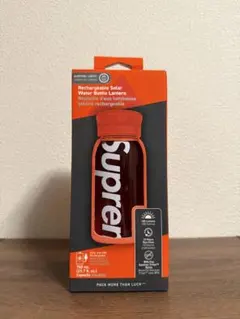 レッド Supreme x SOL Water Bottle Lantern - メルカリ