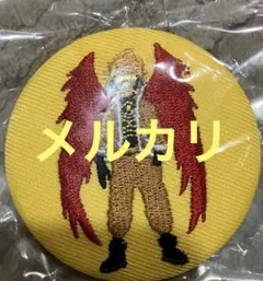 ヒロアカ ホークス 刺繍缶バッジ
