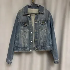 ライトブルーデニムジャケット Mサイズ