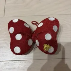ディズニーランド　ミニーちゃん　ミニーマウス　リボン　ヘアゴム　髪ゴム
