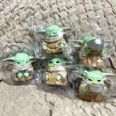 スター・ウォーズ グローグー ソフビパペットマスコット 5点セット