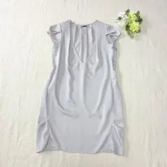 COLLAGE GALLARDAGLANTE フレンチ袖 Ｖネックチュニックのサムネイル
