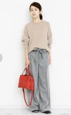 BEAUTY&YOUTH UNITED ARROWS ベルトタックワイドパンツ