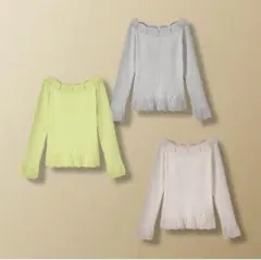 ルネ　リミテッドエディション　ミルクティベージュニット34 手洗い可能