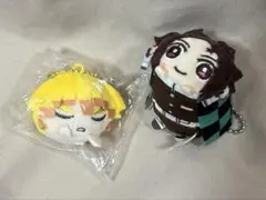 鬼滅の刃　まめころりん　だんごろりん　炭治郎　竈門炭治郎　我妻善逸　ぬいぐるみ