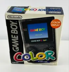 ニンテンドー ゲームボーイ カラー エイデン クリアブラック 本体 箱 