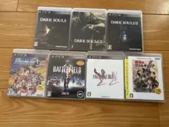 PS3ゲームソフトセット ダークソウルII 他