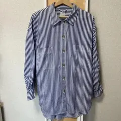 Ungrid オーバーサイズシャツ　ストライプ