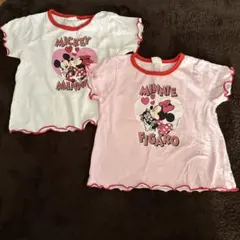M:) 様専用 しまむら　リトシー　ミッキー　ミニー　Tシャツ