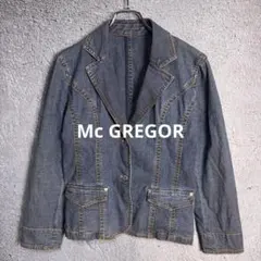 Mc GREGOR デニムジャケット テーラードジャケット Lサイズ
