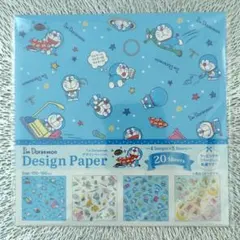 【71】ドラえもん デザインペーパー 新品未開封　藤子プロ　コラージュ