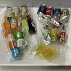 デコパーツ　まとめ売り①　スタバ風　ミニチュア　ドリンク　カフェセット