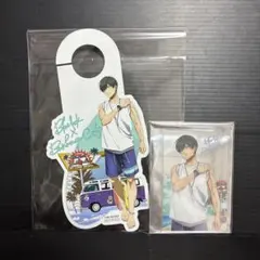 新品　ブルーロック　糸師凛　ドリンクタグ　クリアカード　文房具カフェ