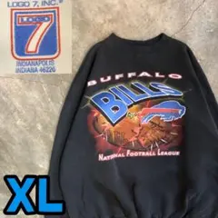 T7493 90's LOGO 7 スウェット NFL カレッジのサムネイル