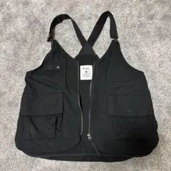 niko and... 黒色ベスト ポケット付き